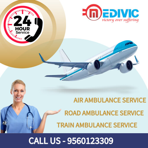 Medivic Aviation Air Ambulance from Kolkata to Mumbai swiftest transferred the patient under the supervision of the certified medical team for uninterrupted transportation purposes. We also follow the safety protocols when we shift any class of the patient.

More@ https://bit.ly/3OV4bJS
