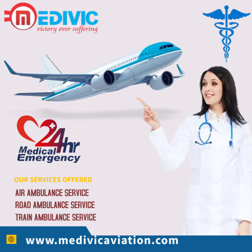 Medivic Aviation Air Ambulance Service in Bokaro is a trouble-free medical transport service with an enhanced medical setup for the safe shifting of the ailing individual. So call us and get the top-level medium of the quick rescue service.

More@ https://bit.ly/2EJVYsf
