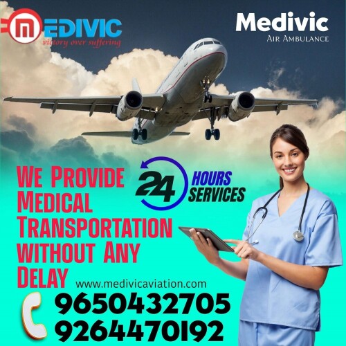 Medivic Aviation provides you with information that keeps safety and always stays away in emergency conditions. We render a highly standard Air Ambulance Service in Delhi with a top-class ICU setup and superb medical facilities to save the patient’s life.

Website: https://bit.ly/2X5x3EZ