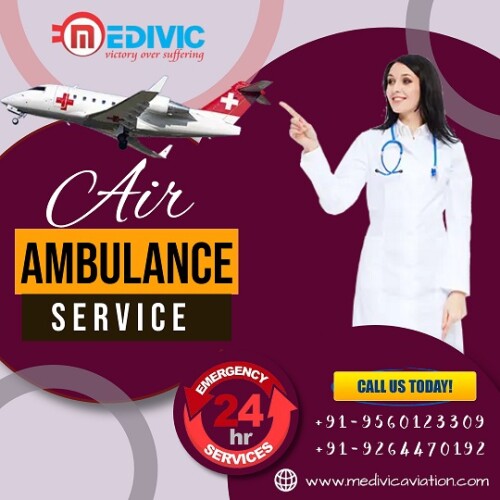 Medivic Aviation renders the outstanding Air Ambulance Service in Chennai with all the medical facilities to rescue ICU patients from one town to where you want. We provide a quick bed-to-bed service with medical experts and all lifesaver medical instruments.

Website: https://bit.ly/2Ua5AnG