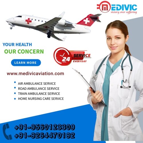 Medivic Aviation Air Ambulance Service in Mumbai