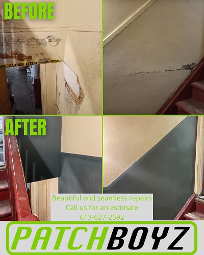 PatchBoyz Ottawa Drywall Repair

15-3 Hogan St Ottawa ON K2E 5E8 Canada
613 627 2592
info@patchboyz.ca
https://g.page/patchboyz

PatchBoyz Specializes in Ottawa Drywall Repair, Ottawa Stipple removal and Asbestos Removal. This includes but is not limited to wall and ceiling repairs, ceiling stipple removal, ceiling flattening, ottawa popcorn ceiling removal and ceiling finishing and painting. With same-day service, we're fast, we're friendly, and we'll prove it! Ceilings, Leaks, cracks, repairs or whatever... We've got you."