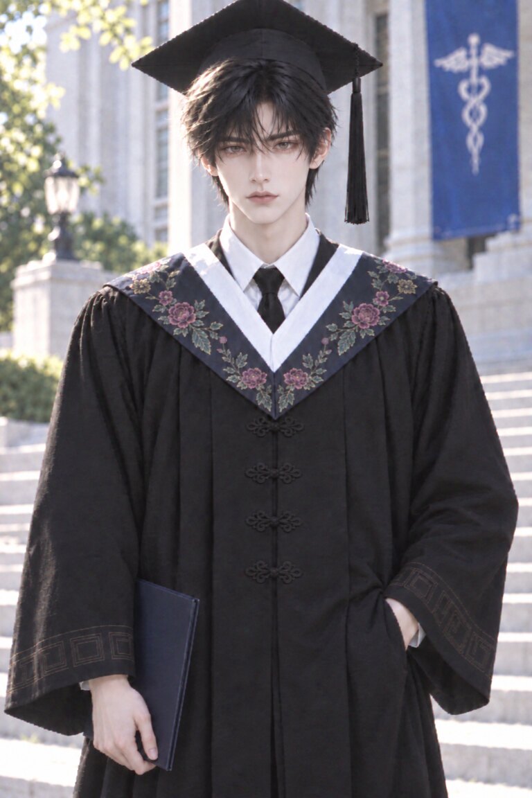 宁州中医药大学优秀毕业生留影