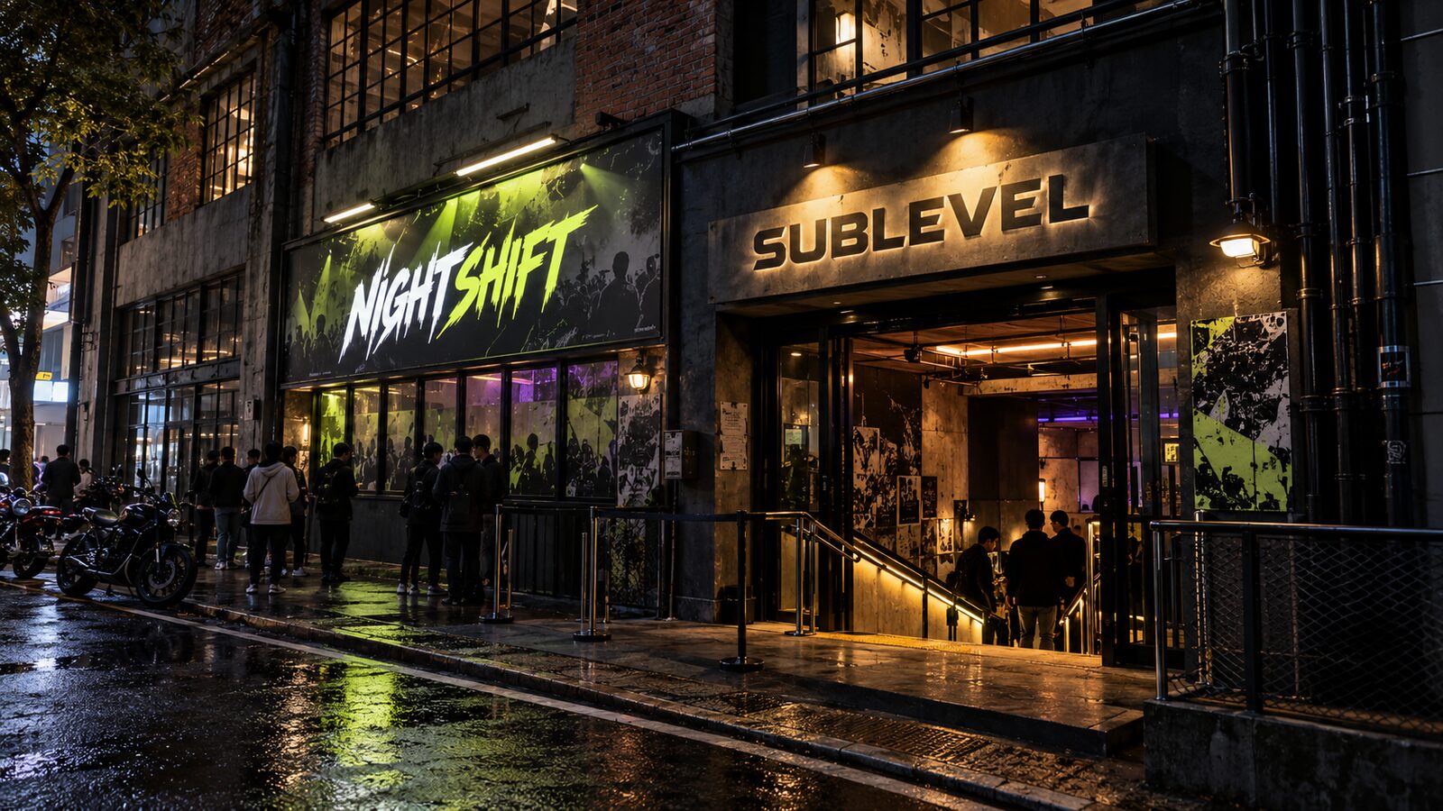SUBLEVEL Livehouse外景
